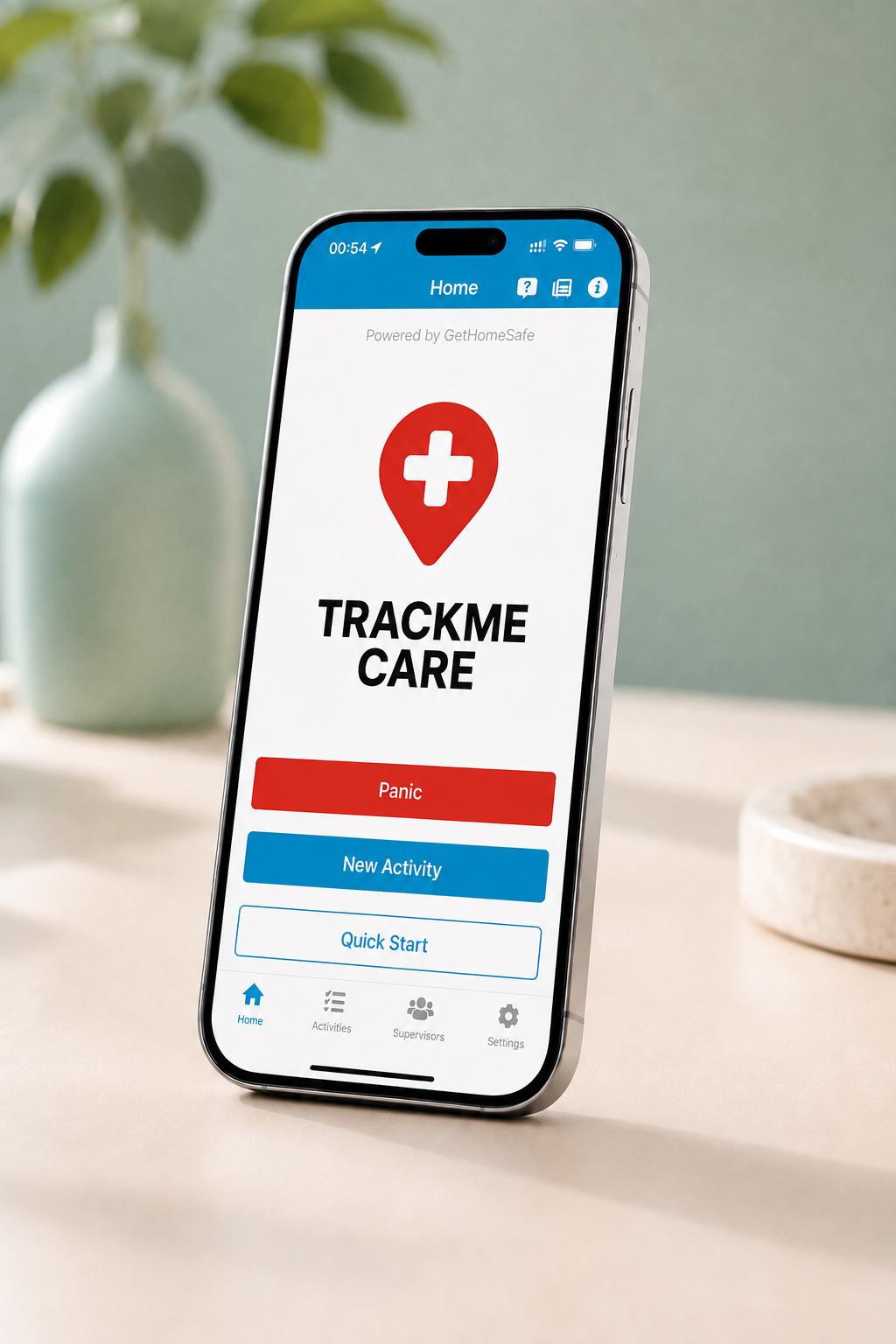 Caregiver notification app with real-time alerts